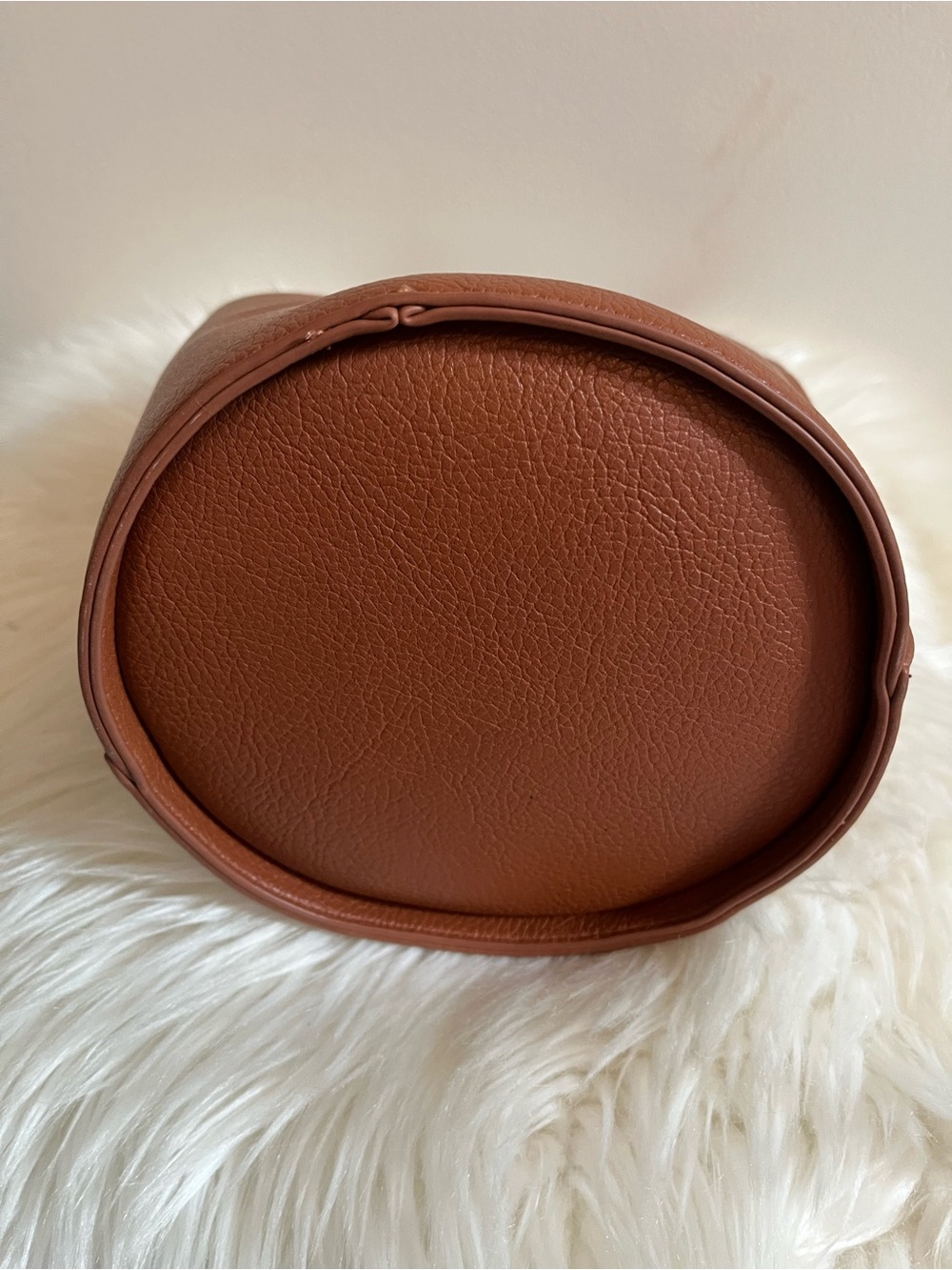 Maeve Faux Leather Bucket Bag - Picture 9 of 11